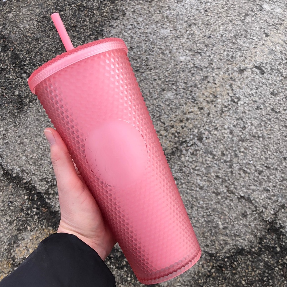 NWT 2022 Starbucks Pink Lemonade Studded Tumbler 💕